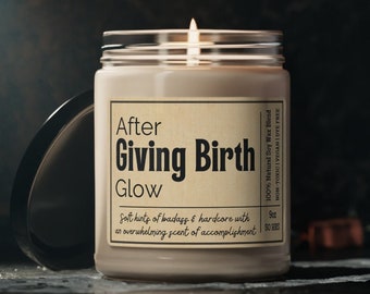 POSTPARTUM CANDLE, New mom candle, Gifts for new mom, new mom gift basket, postpartum gift, postpartum care kit, postpartum care package