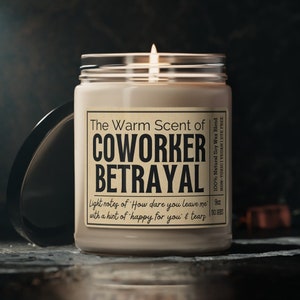 Work Will Suck Without You - Going Away Gifts for Coworkers, Boss, Best  Friend, New Job Gifts, Coworker Leaving Gifts, Funny Candle for Women, Men