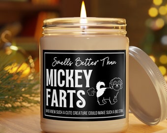 Customizable Dog Fart Candle, Funny Dog Owner Gifts, Personalized Dog Gifts, Funny Dog Candle, Dog Fart Candle, Personalized Candle
