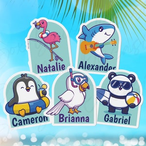 Kids Cruise Magnets Custom Cruise Door Decor Family Cruise Door Magnets Carnival Cruise Ship Magnet Kids Personalized Magnets For Cruise