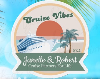 Personalized Cruise Door Magnet Custom Cruise Magnet Honeymoon Cruise Door Decorations Carnival Cruise Ship Magnets Custom Cruise Door Sign