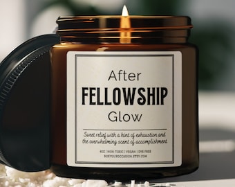 Finished Fellowship Graduation Candle From Mentor Doctorate Graduation Graduation Basket Doctor Graduate Gift Completed Fellowship Candle
