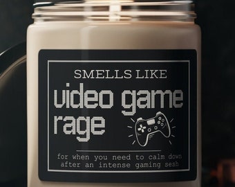 Video Game Candle | Gamer Gifts | Gamer Birthday | Gaming Gifts For Men | Video Game Gifts | Gamer Room Decor | Video Game Gifts | Gamer Boy