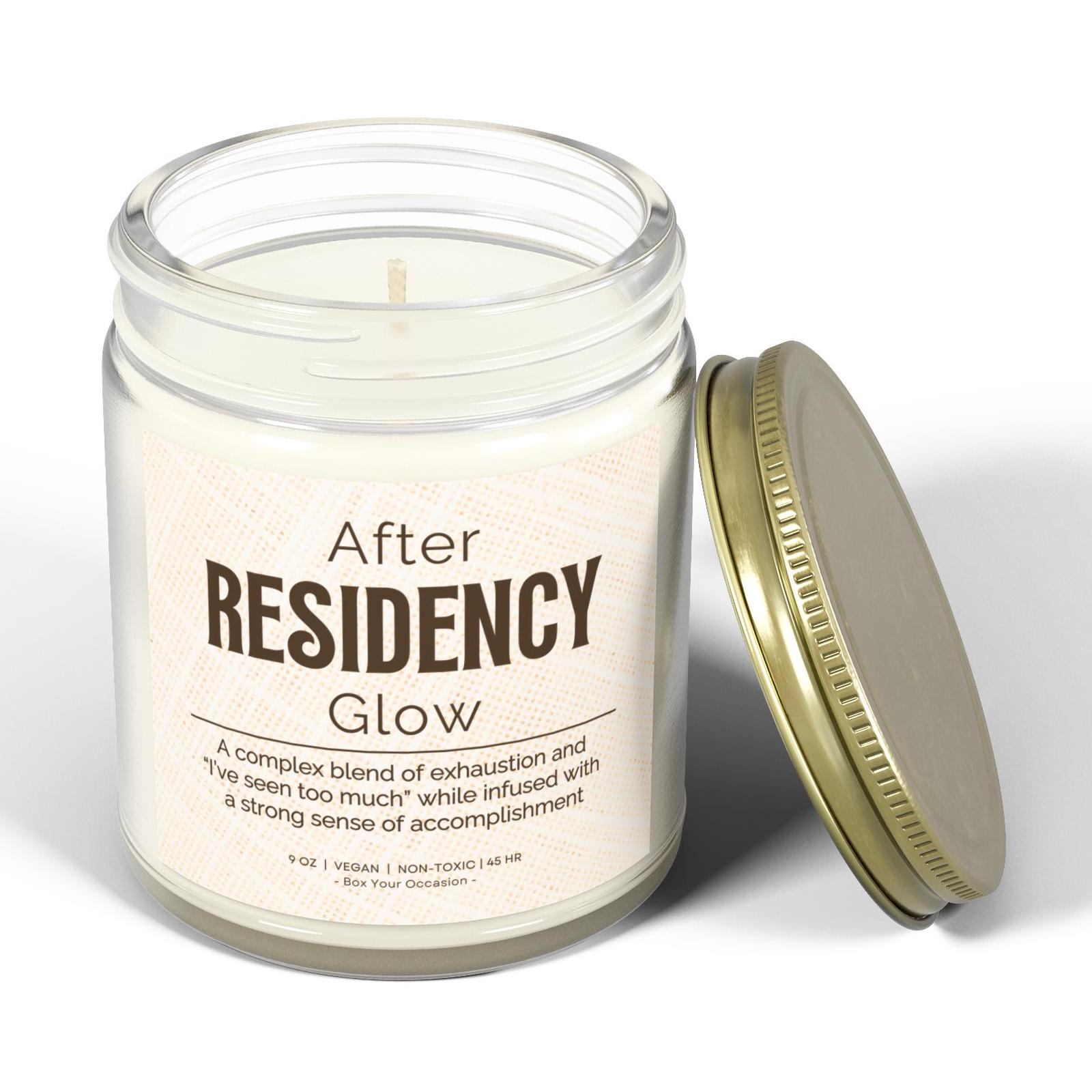 Residency Graduation Custom PHD Gift Dissertation Candle Doctoral Gift ...