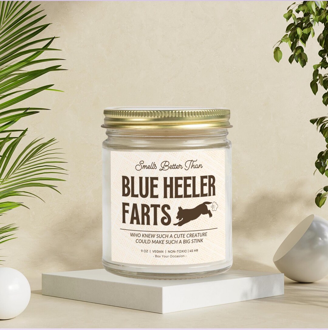 Funny Dog Fart Candle Gift – Lavender Scent, Soy Wax, "Dog Fart Extinguisher" Novelty Gift For Dog Lovers