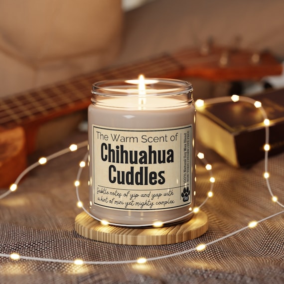 CHIHUAHUA GIFTS Chihuahua Candle Gift for Dog Owner Chihuahua Owner Dog Themed Gift New Puppy Gift Dog Candle Etsy UK
