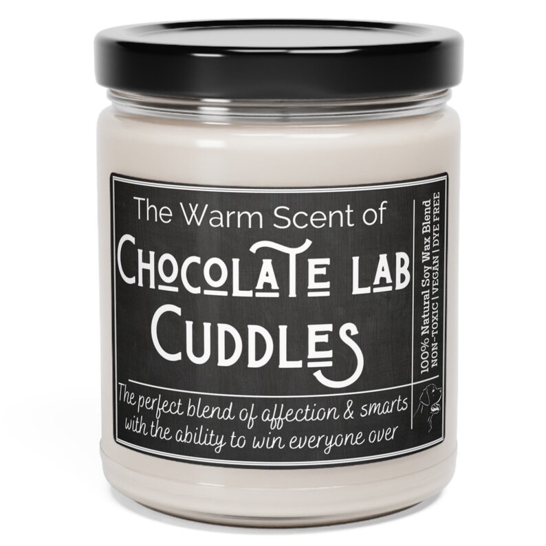 CHOCOLAT LAB GIFT, amateur de laboratoire de chocolat, bougie labrador retriever, cadeaux pour propriétaire de laboratoire de chocolat, cadeau de maman de chien, propriétaire de laboratoire image 8