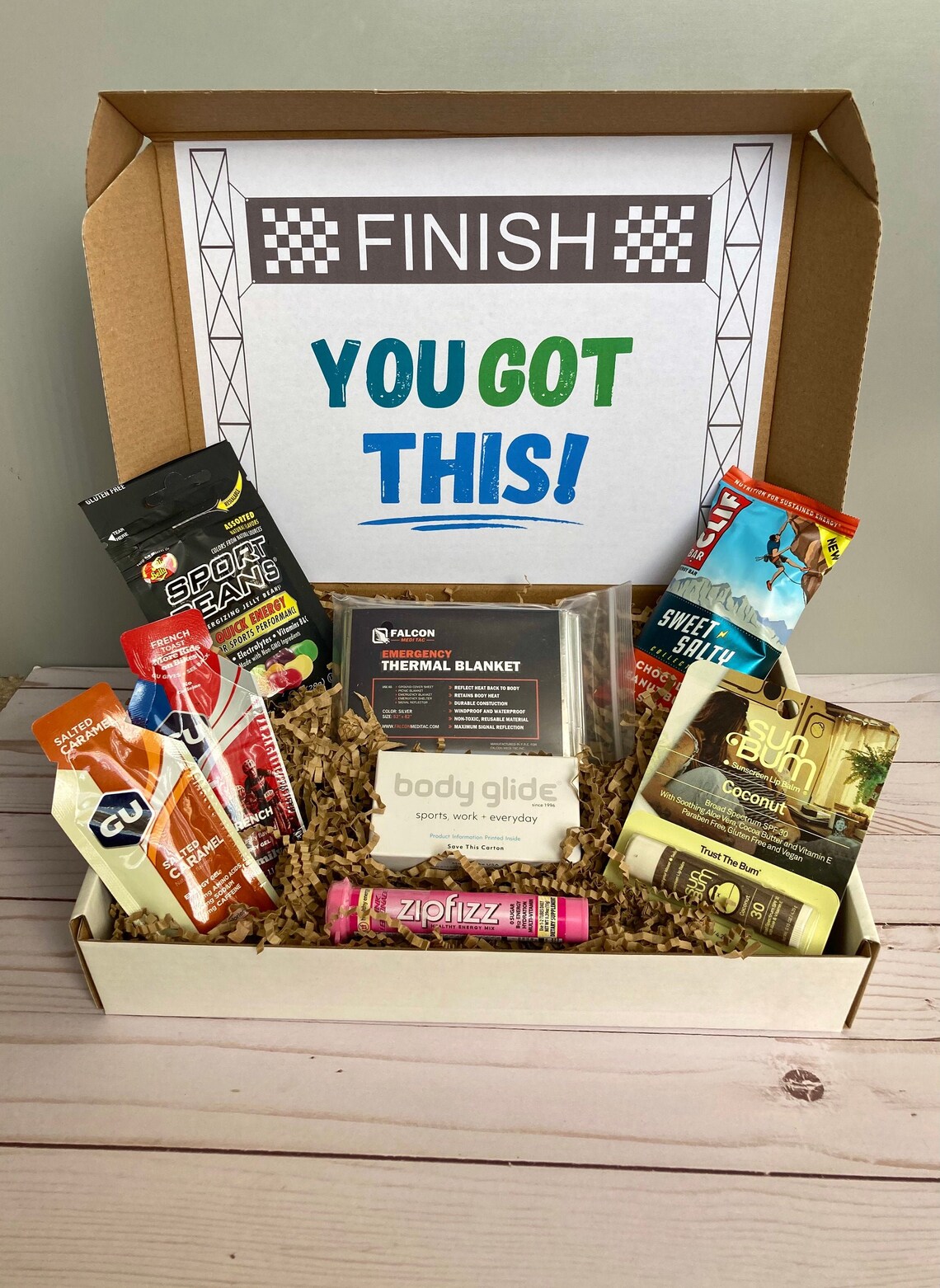 Runner Gift Box Running Gift Care Package Run Gift Etsy