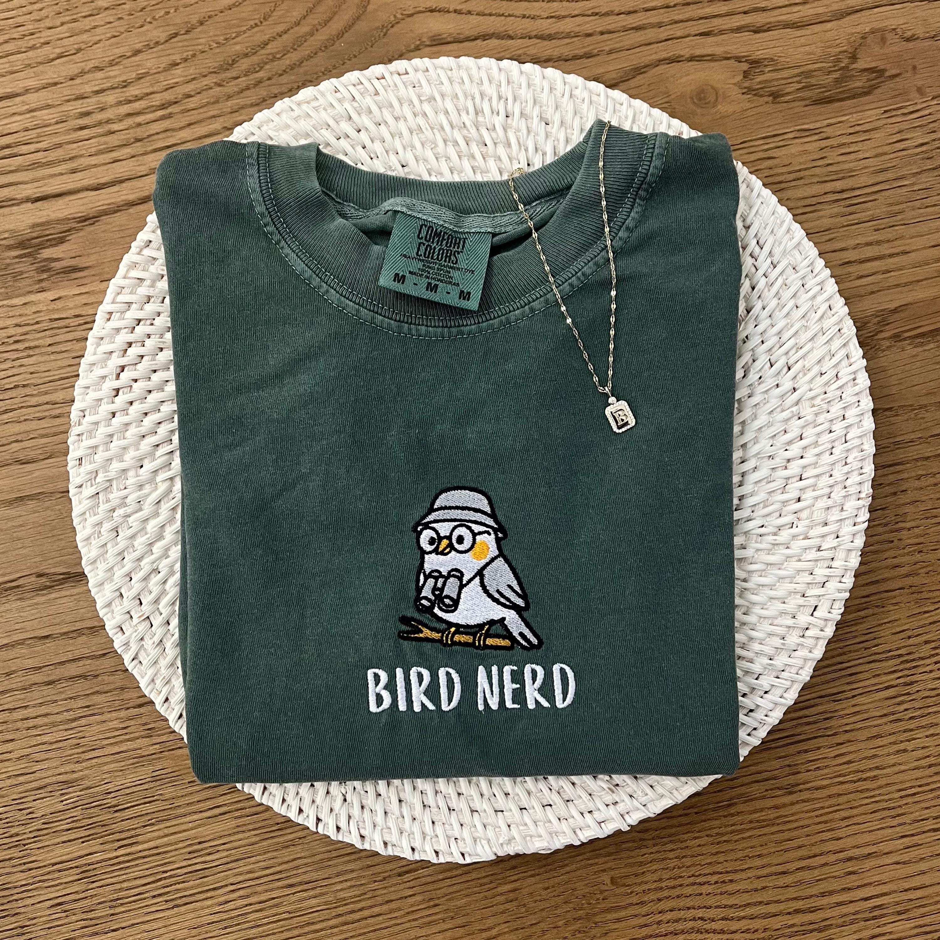 T-shirt Homme Canvas - Taille Large Marron, Motif Oiseau Art - Occasion Très Bon état
