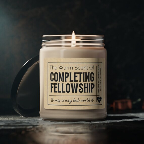 Fellowship Graduation Gift PhD Candle Doctoral Graduate Gifts For Her Med School Graduation Gift PhD Graduate New Dr Gifts Fellowship Gift
