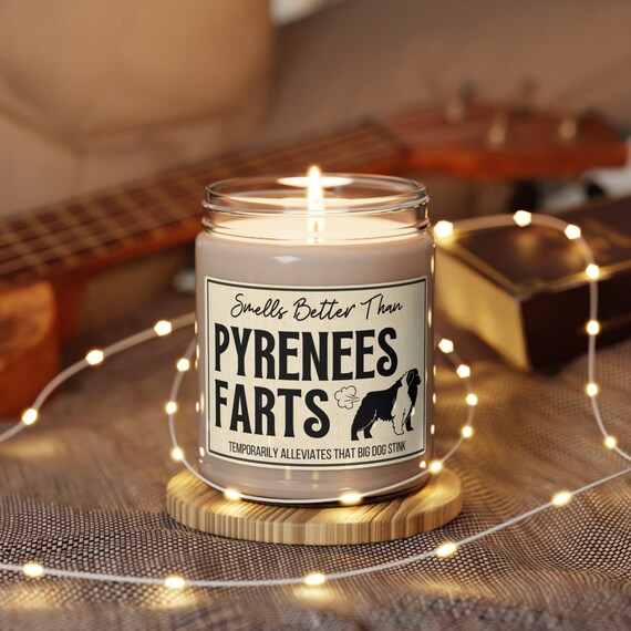 Great Pyrenees Owner Gift Great Pyrenees Gifts Dog Candle Funny Dog Owner Gifts Gift for Great Pyrenees Owner Funny Dog Candle Etsy