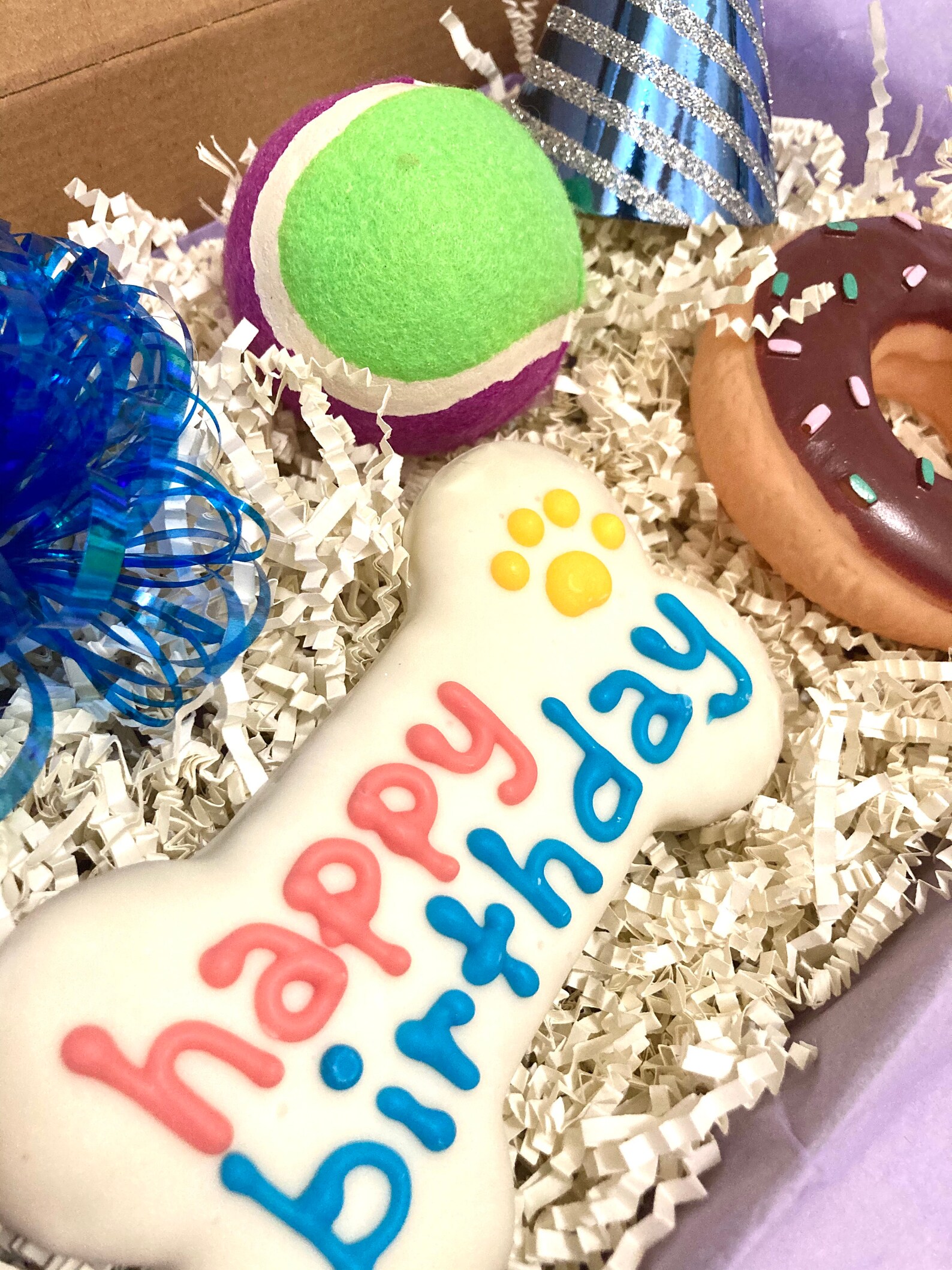 Dog Birthday Box Birthday Gifts for Dogs Dog Mom Boy Dog Etsy