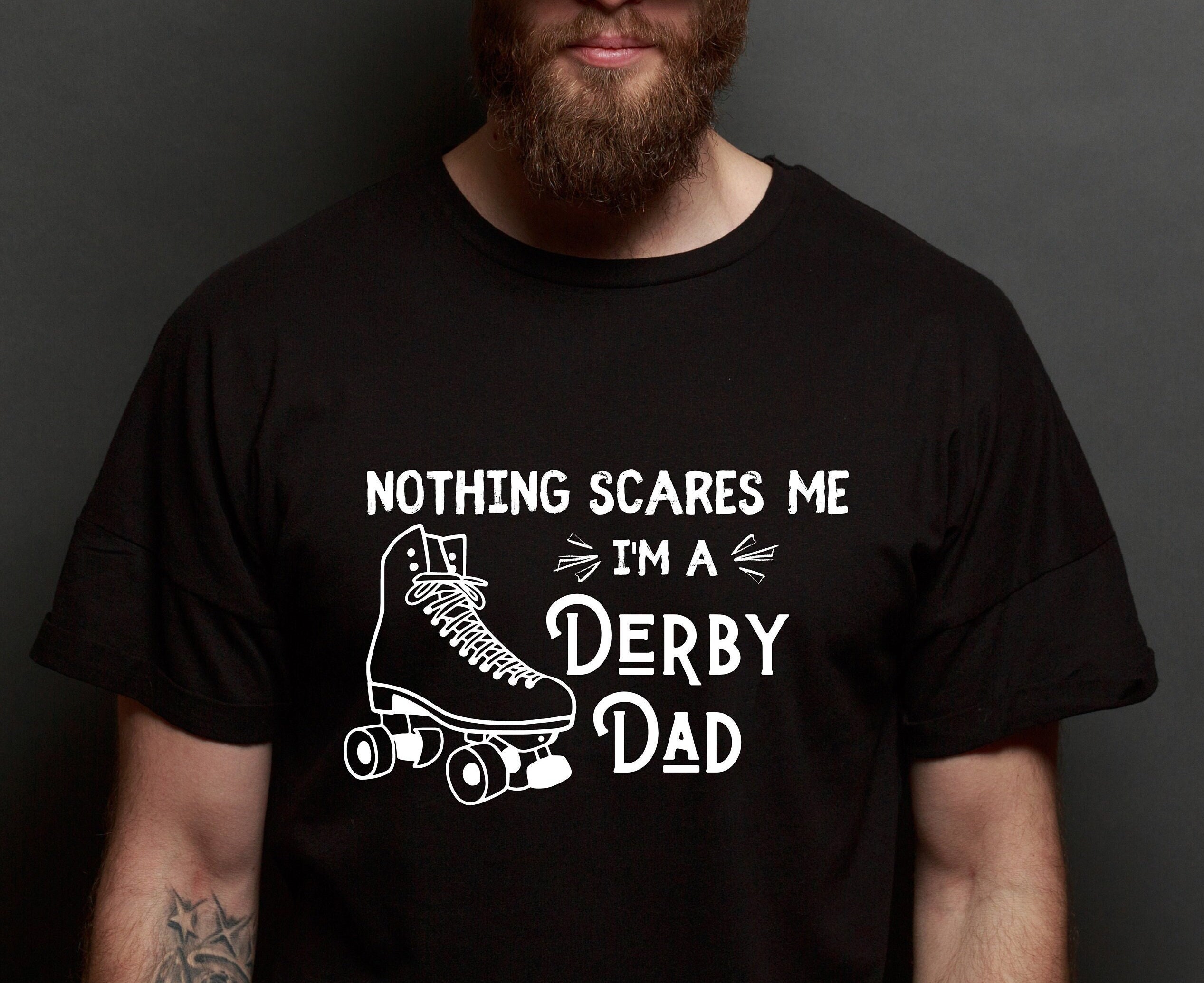 ROLLER DERBY DAD, Derby Dad Shirt, Roller Derby Dad Shirt, Shirt for Roller Derby Dads, Roller Derby Gifts, Roller Derby Shirts