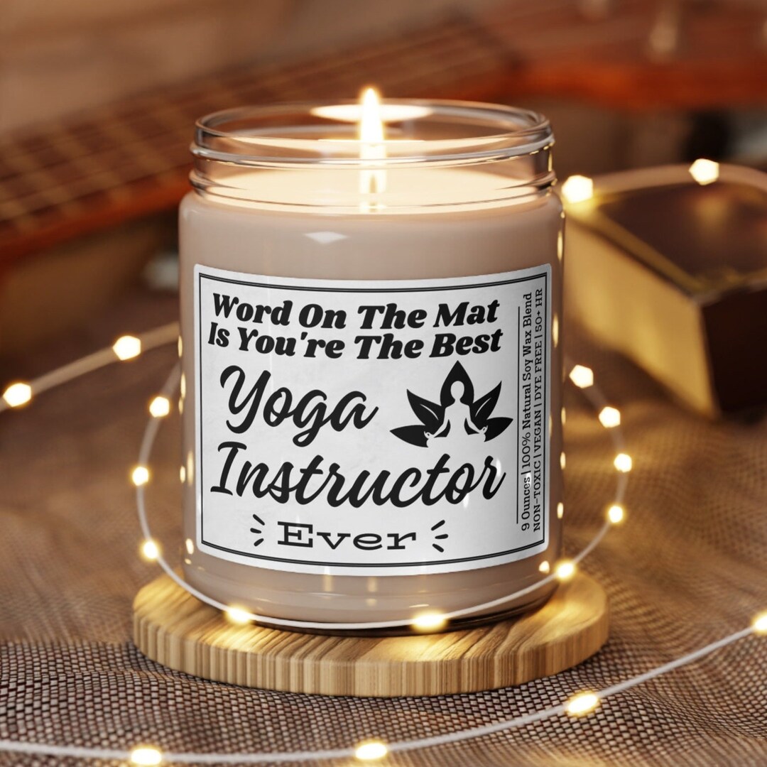 Instructor Gift YOGA INSTRUCTOR GIFT, Yoga Gift, Gift for Yoga Teacher, Yoga Gifts ...