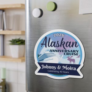 Alaska Anniversary Cruise Magnet Alaskan Cruise Door Magnets Cruise Door Ideas Anniversary Cruise Magnet For Stateroom Door Decorations Bild 2
