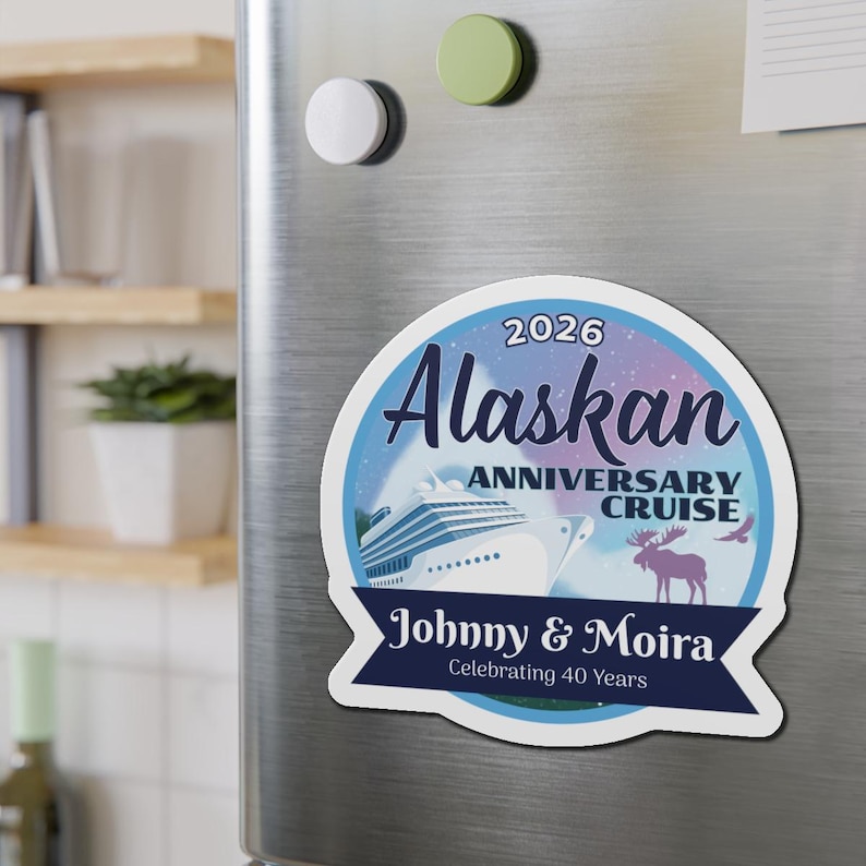 Alaska Anniversary Cruise Magnet Alaskan Cruise Door Magnets Cruise Door Ideas Anniversary Cruise Magnet For Stateroom Door Decorations Bild 2