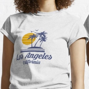 Los Angeles California Downtown T shirt - Vintage Los Angeles T shirt - Retro Los Angeles