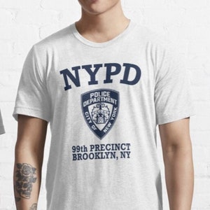 T-shirt NYPD 99th Precinct Brooklyn - T-shirt tv-programma&#39;s - New York Police Department