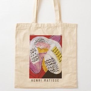 Henri Matisse The Dream Tote Bag - Premium Quality Cotton