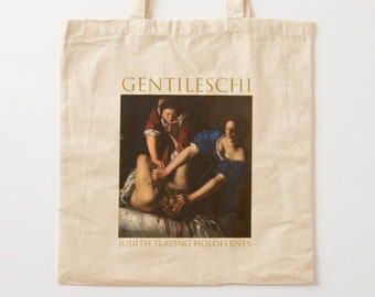 Artemisia Gentileschi - Judith Slaying Holofernes Tote Bag