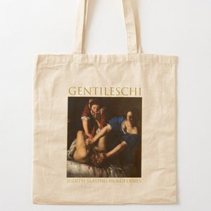 Artemisia Gentileschi - Judith Slaying Holofernes Tote Bag