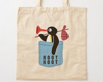 Noot Noot Penguin - Tote Bag - Premium Quality