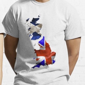 T-shirt Grande-Bretagne - T-shirt Drapeau de la Grande-Bretagne