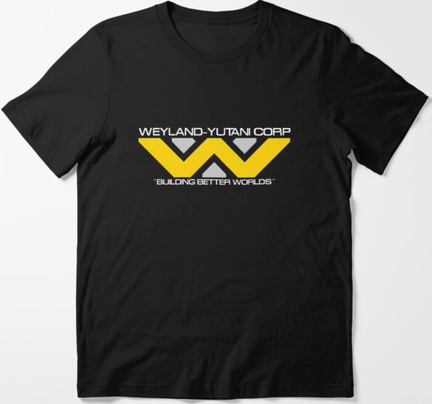 Weyland Yutani Corp T Shirt Alien T shirt Sci Fi