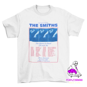 The Smiths Us Tour 86 - T-shirt Queen Is Dead - The Smiths Us Tour - Rock - Brit Rock
