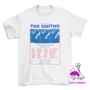 The Smiths Us Tour 86 - Queen Is Dead T shirt - The Smiths Us Tour - Rock - Brit Rock