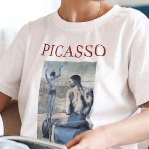 Girl on The Ball T shirt Picasso - Premium Quality - 1903