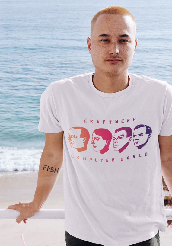 Kraftwerk T Shirt - Computer World - Retro Electronic Music