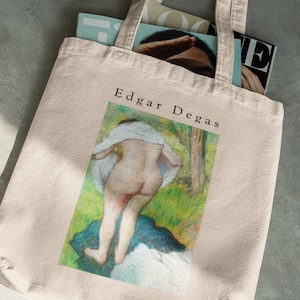 Degas Tote Bag | Edgar Degas | Art Tote Bag | Impressionism | Shopping Bag