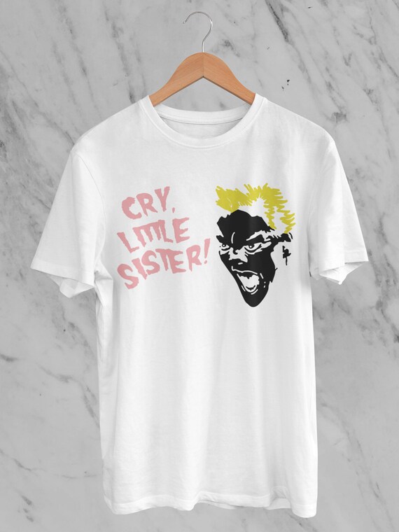 Cry Little Sister T Shirt the Lost Boys - Biker Santa Cruz