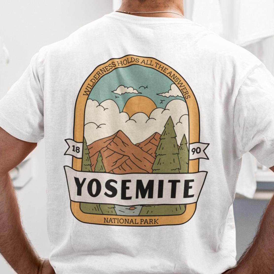 National Park Camiseta Para Hombre