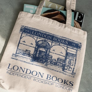 Tote Bag London Books - Etsy