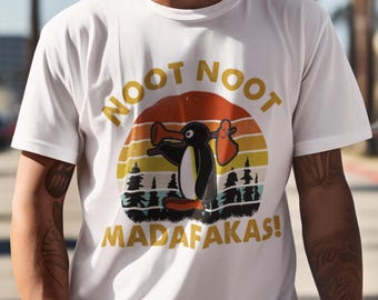 Camiseta divertida de pingüino Noot Noot