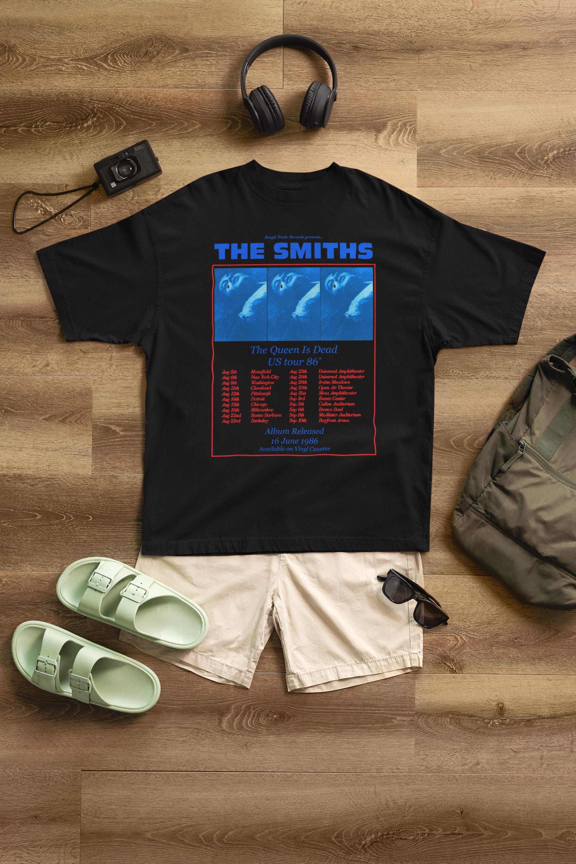 The Smiths 'queen is Dead' US Tour 86 T-shirt - Etsy