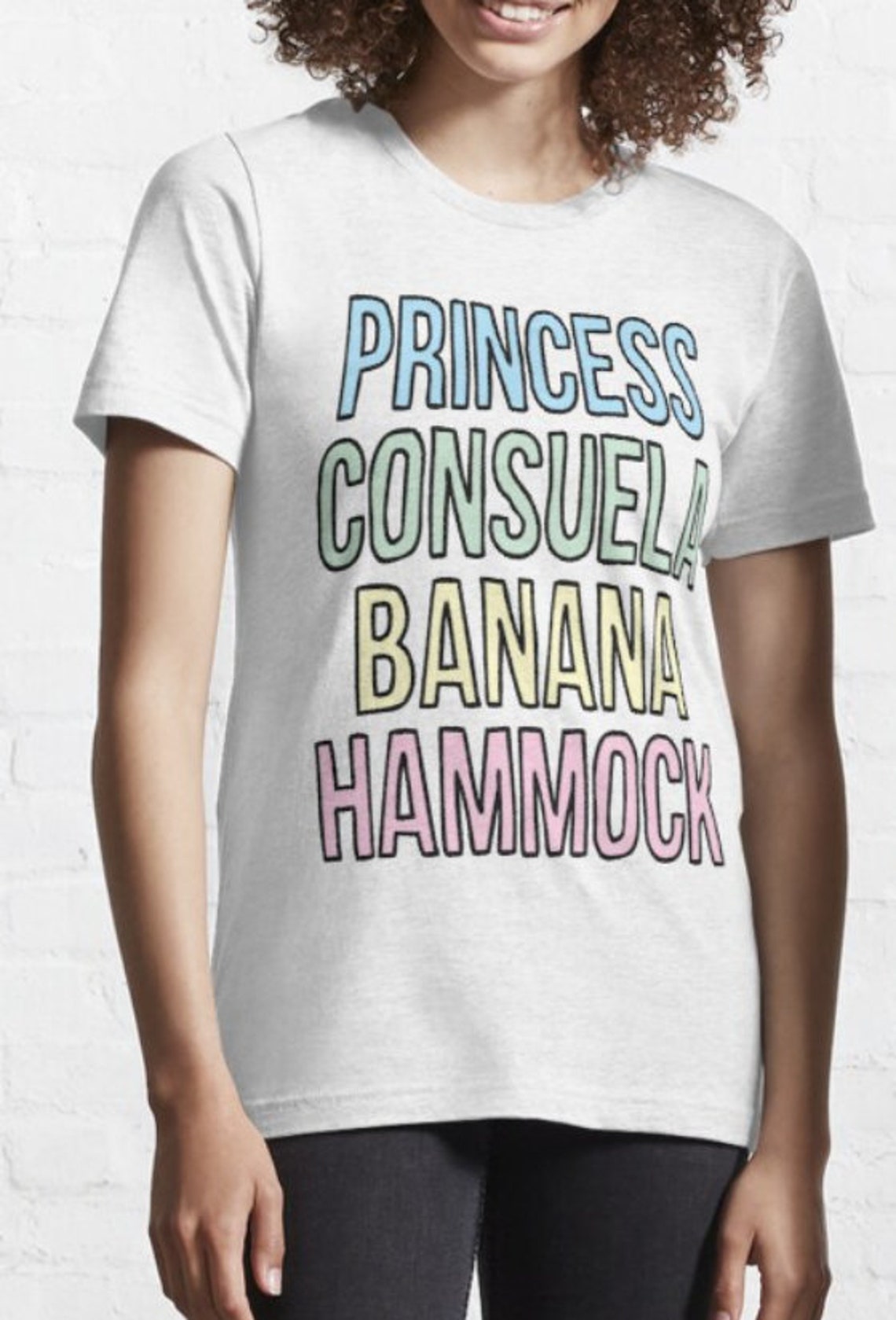 Princess Consuela Banana Hammock Friends T shirt Phoebe Etsy