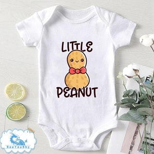 Little Peanut Body Suit  - Personalized Funny Baby Bodysuit Gift - Personalized Funny Baby Vest - Funny