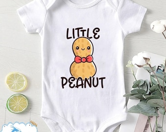 Body de bebé "Pequeño Cacahuete" - Chaleco personalizado y divertido para bebé