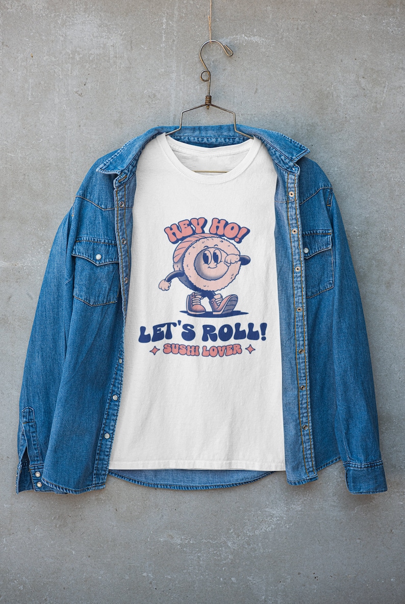 Camiseta Sushi / California Roll / Comida Japonesa / Estética / Unisex