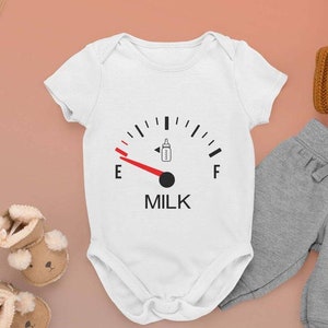 Babyvest I Need Milk: grappige babyromper