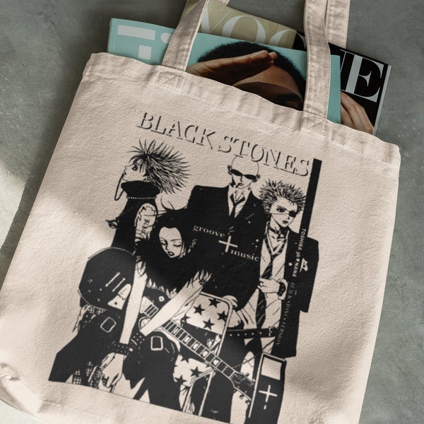 Black Stones Nana Tote Bag | Premium Quality | Anime | Manga