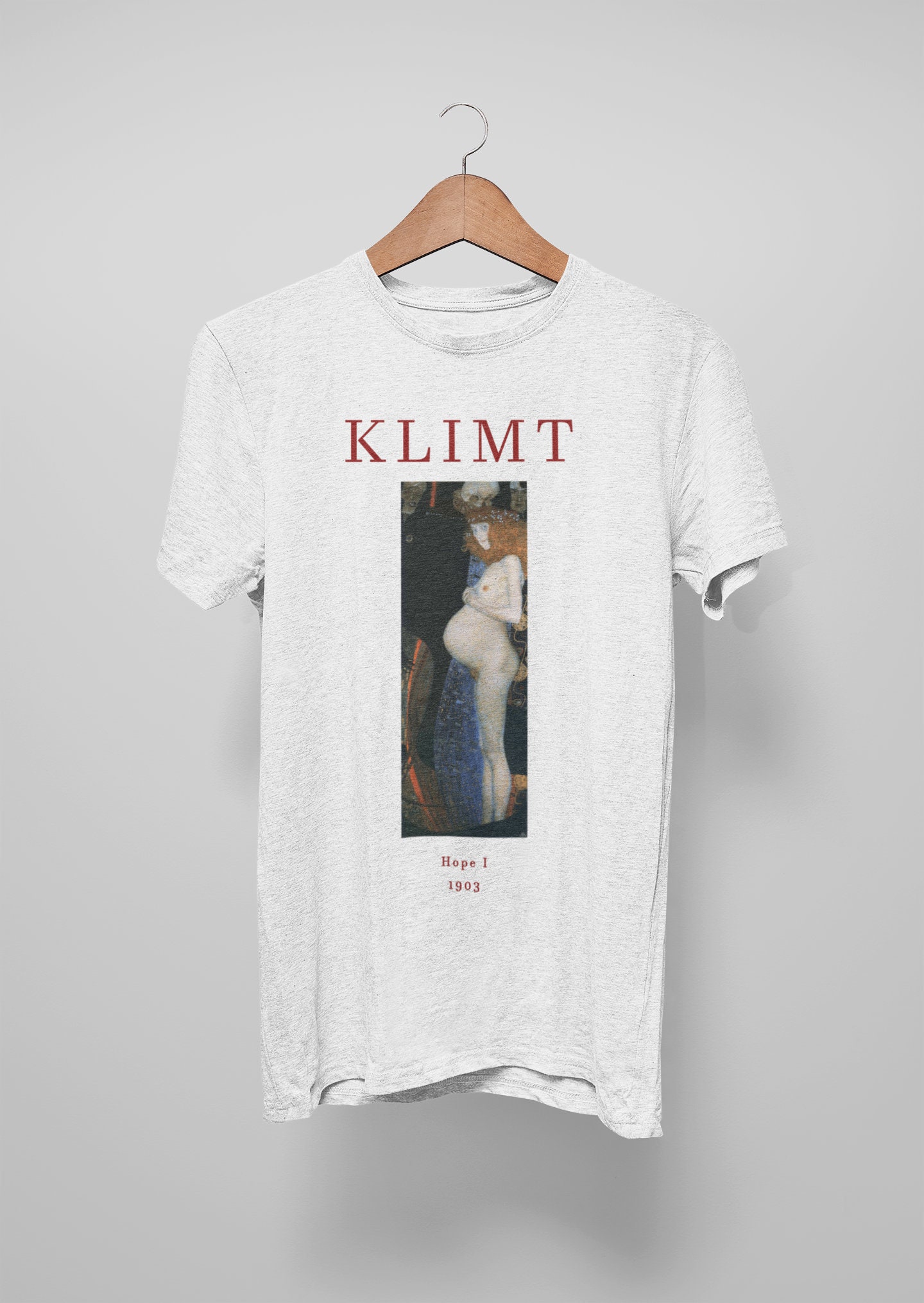 Hope 1 Gustav Klimt / Premium Quality %100 Cotton