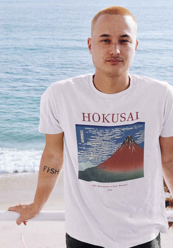 Hokusai Fuji Mountain T-Shirt: Edo Period Japanese Art