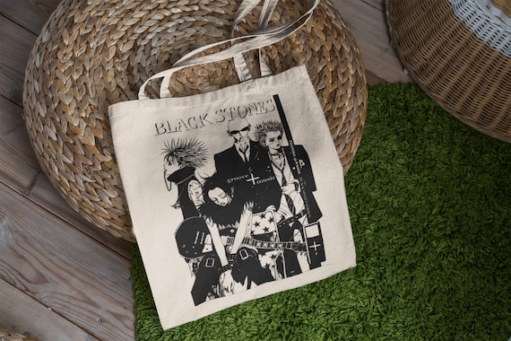 Black Stones Anime Manga Graphic Tote Bag - Etsy