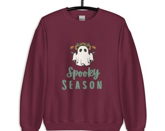Spooky Season Unisex Sweatshirt, Halloween Theme, Spooky Gifts, Halloween Sweatshirt, Fall Wear