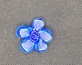 Blue Hydrangea Pink Larkspur Pressed Flower Glass Magnets-Set of 4-Teacher-CoWorkers Thank You Gifts-Yellow-Red Daisy