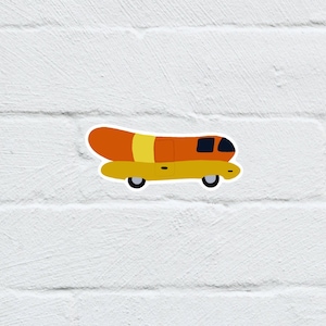 Weenie Mobile Laptop and Water Bottle Waterproof Sticker